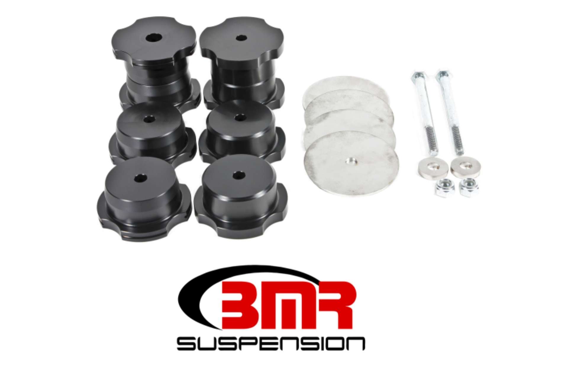 Picture of BMR 16-17 6th Gen Camaro Rear Cradle Bushing Kit Delrin - Black