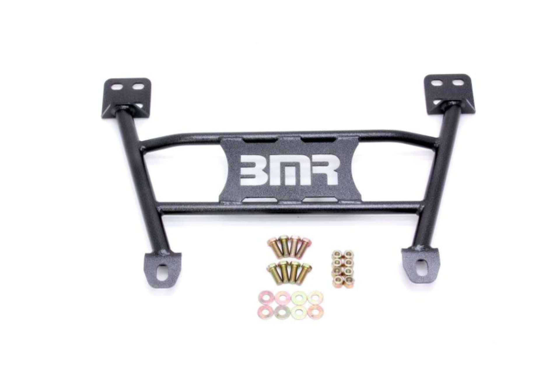 Picture of BMR 05-14 S197 Mustang Radiator Support Chassis Brace - Black Hammertone