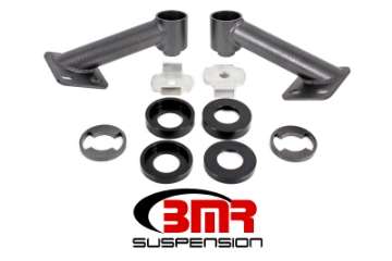 Picture of BMR 15-17 S550 Mustang Cradle Bushing Lockout Kit - Black Hammertone