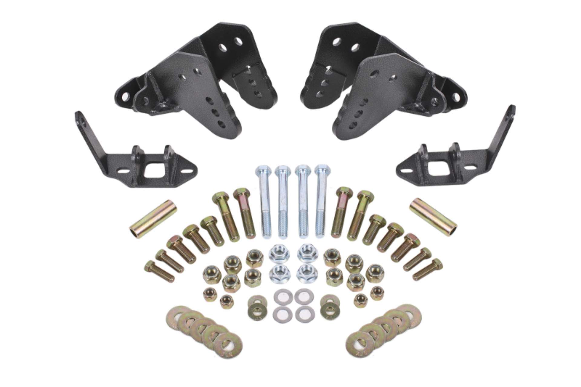 Picture of BMR 78-87 G-Body Rear Coilover Conversion Kit w- Control Arm Bracket - Black Hammertone