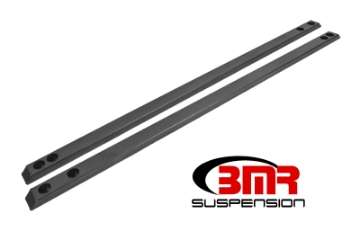 Picture of BMR 15-17 S550 Mustang Super Low Profile Chassis Jacking Rails - Black Hammertone