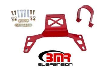 Picture of BMR 07-14 Shelby GT500 Front Driveshaft Safety Loop - Red