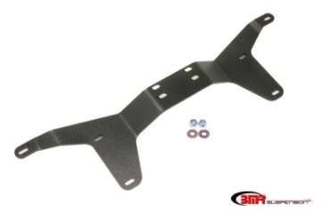 Picture of BMR 05-14 S197 Mustang Rear Driveshaft Tunnel Brace - Black Hammertone