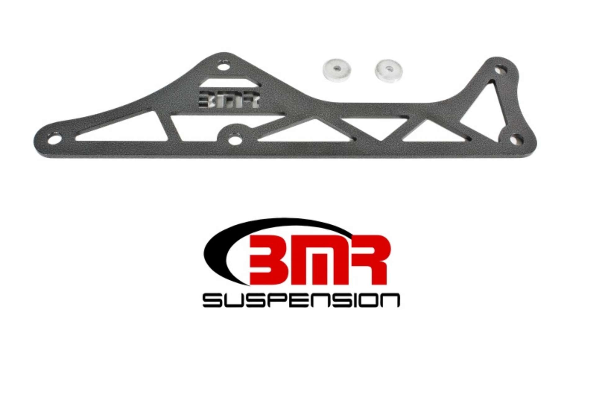 Picture of BMR 16-17 6th Gen Camaro Steel Driveshaft Tunnel Brace - Black Hammertone