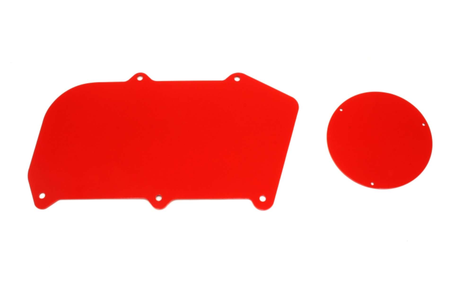 Picture of BMR 64-72 A-Body Heater Delete Panel Aluminum Non-A-C Vehicles Only - Red