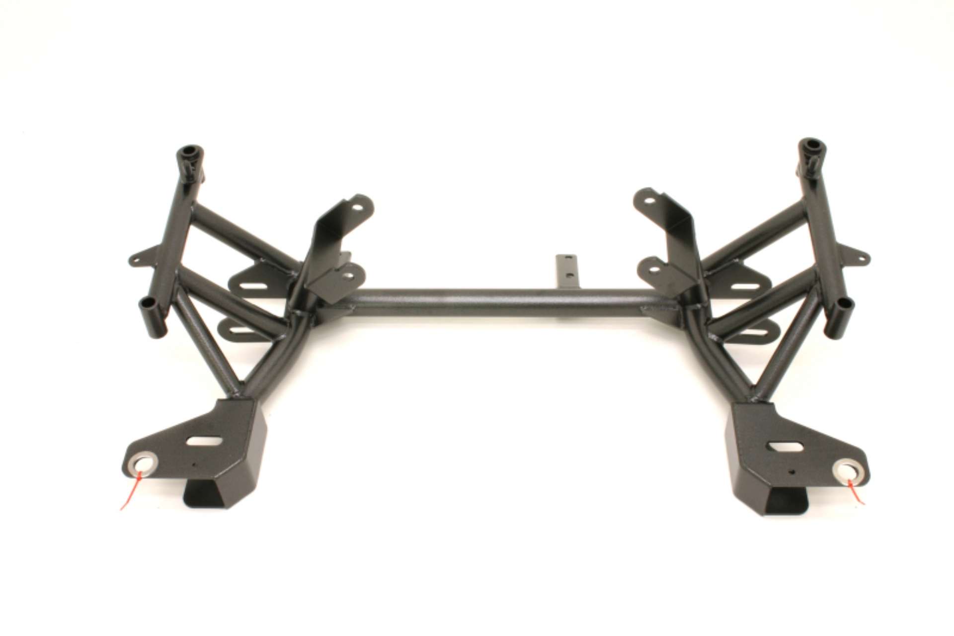 Picture of BMR 98-02 4th Gen F-Body K-Member w- LS1 Motor Mounts and Pinto Rack Mounts - Black Hammertone