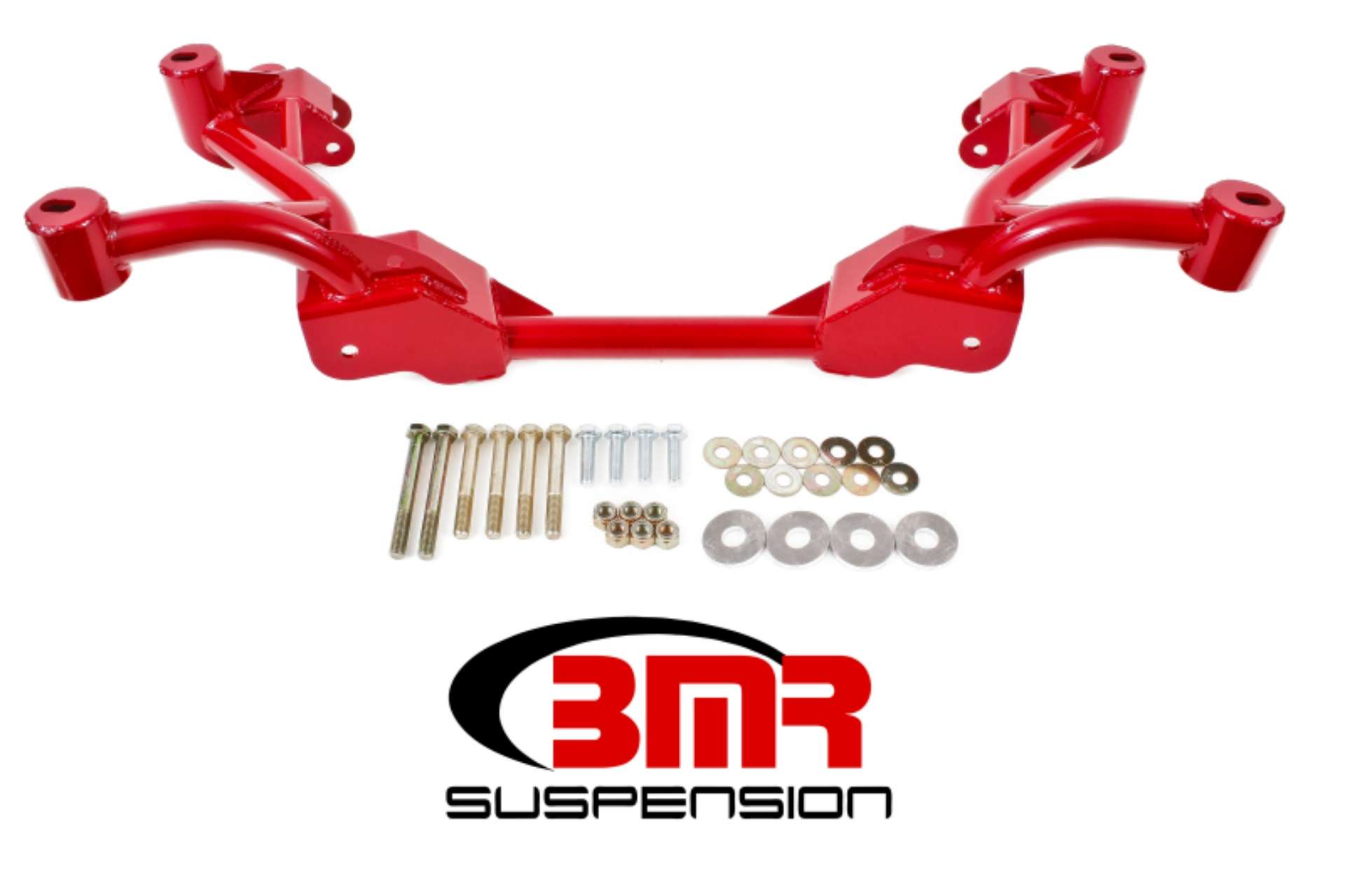 Picture of BMR 82-82 3rd Gen F-Body K-Member w- No Motor Mounts and STD- Rack Mounts - Red