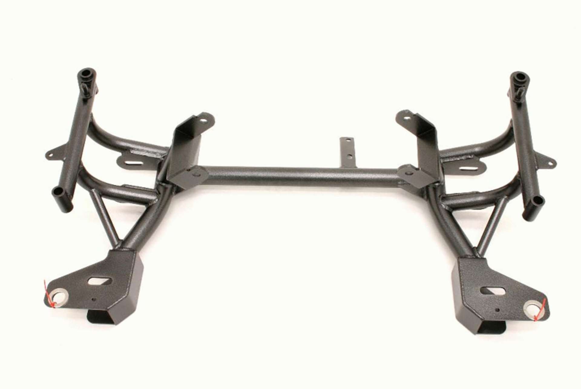 Picture of BMR 98-02 4th Gen F-Body K-Member w- Turbo LS1 Motor Mounts and Pinto Rack Mounts - Black Hammertone