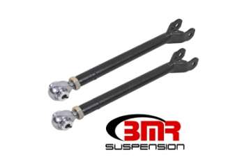 Picture of BMR 08-17 Challenger Lower Trailing Arms w- Single Adj- Rod Ends - Black Hammertone