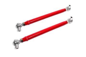 Picture of BMR 82-02 3rd Gen F-Body Double Adj- Chrome Moly Lower Control Arms w- Rod Ends - Red