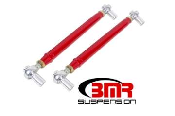 Picture of BMR 79-98 Fox Mustang Chrome Moly Lower Control Arms w- Double Adj- Rod Ends - Red