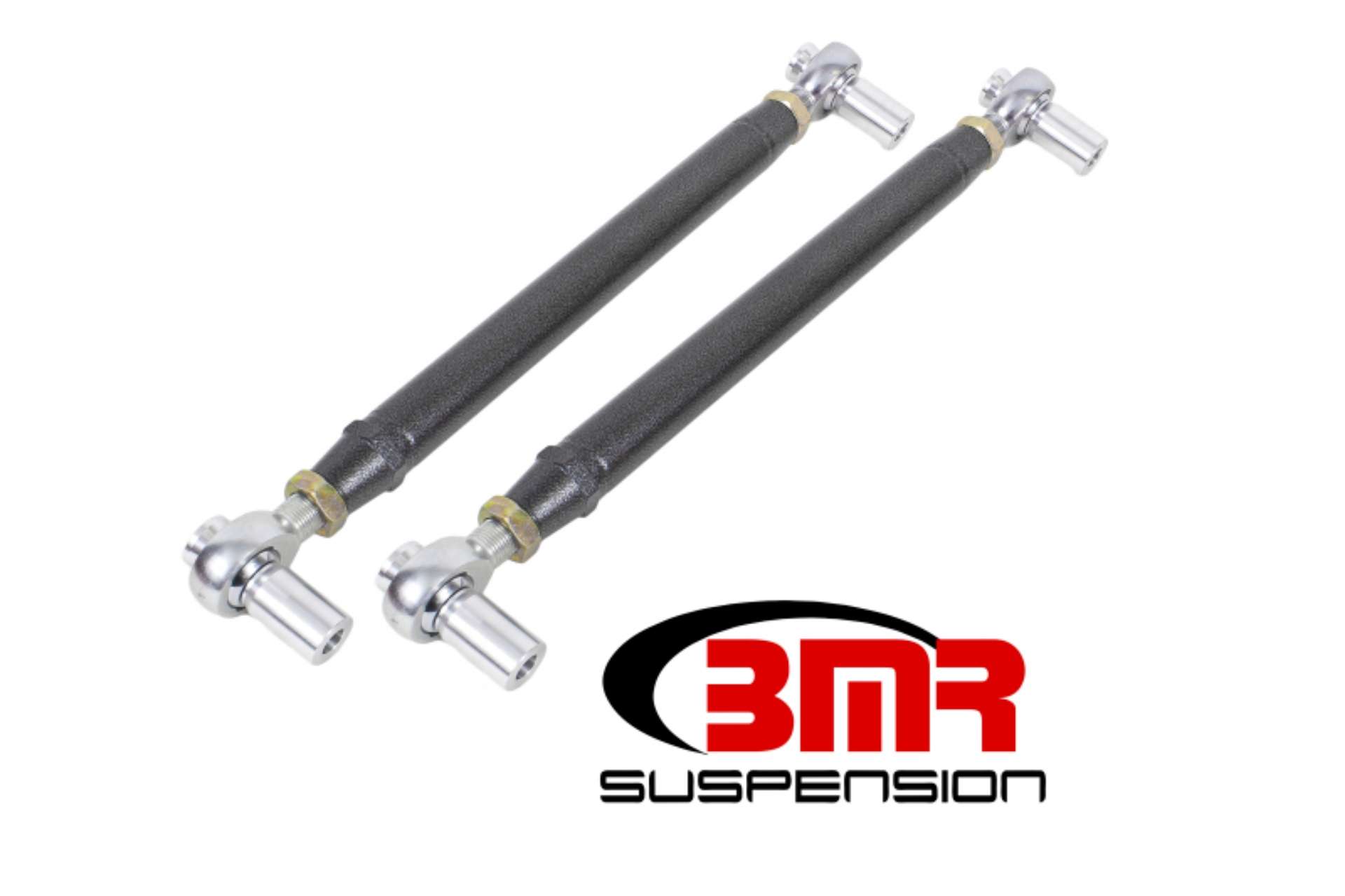 Picture of BMR 99-04 Mustang Chrome Moly Lower Control Arms w- Double Adj- Rod Ends - Black Hammertone