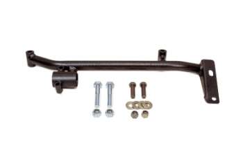 Picture of BMR 93-02 F-Body Manual Steering Bracket For Stock K-Member Only - Black Hammertone