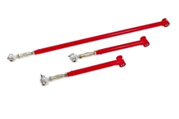 Picture of BMR 82-02 3rd Gen F-Body On-Car Adj- Rear Suspension Kit Poly-Rod End - Red