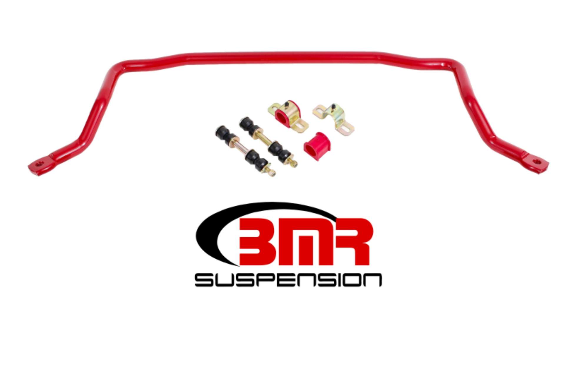 Picture of BMR 78-87 G-Body Front Solid 1-25in Sway Bar Kit w- Bushings - Red