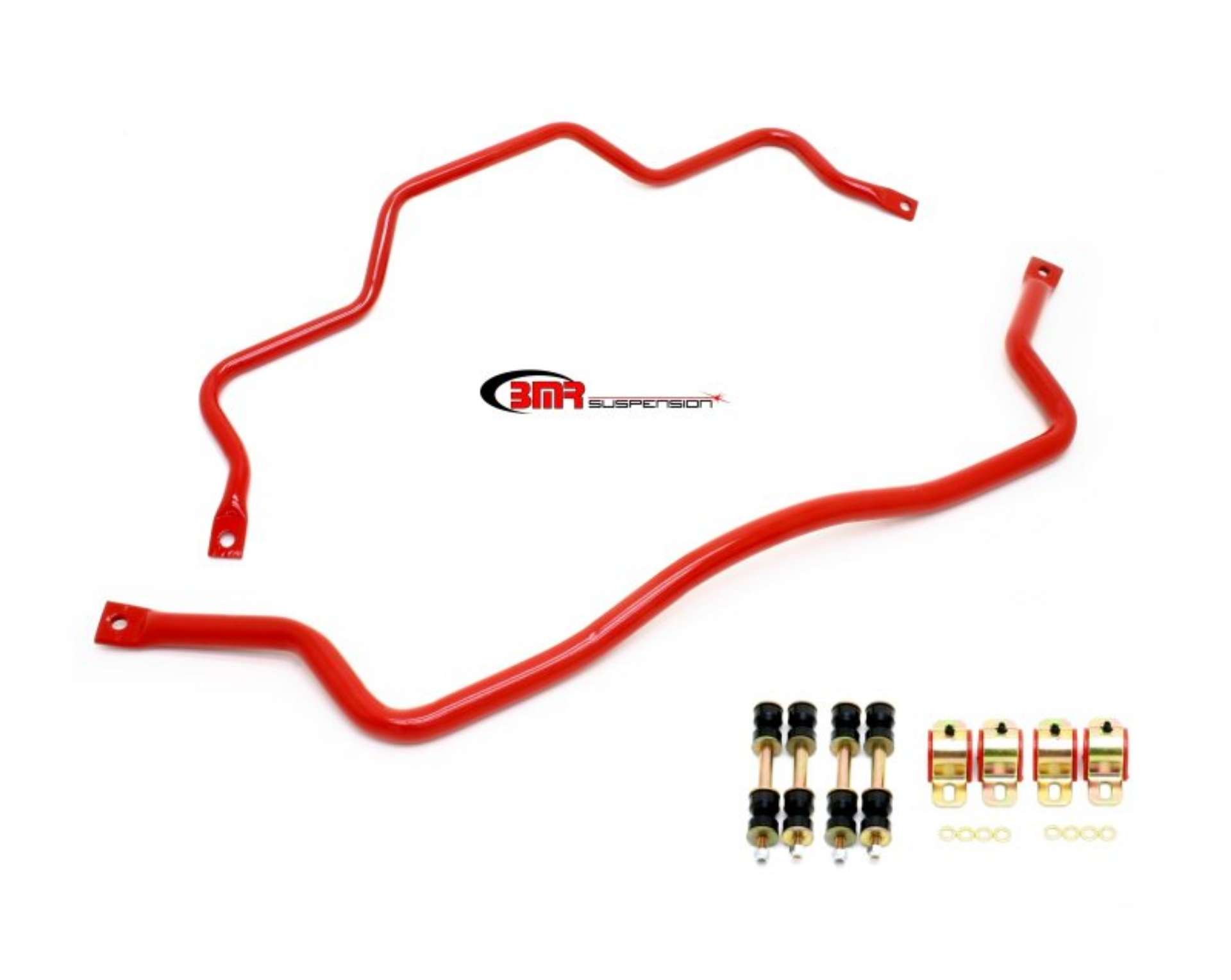 Picture of BMR 93-02 F-Body Front & Rear Sway Bar Kit w- Bushings - Red