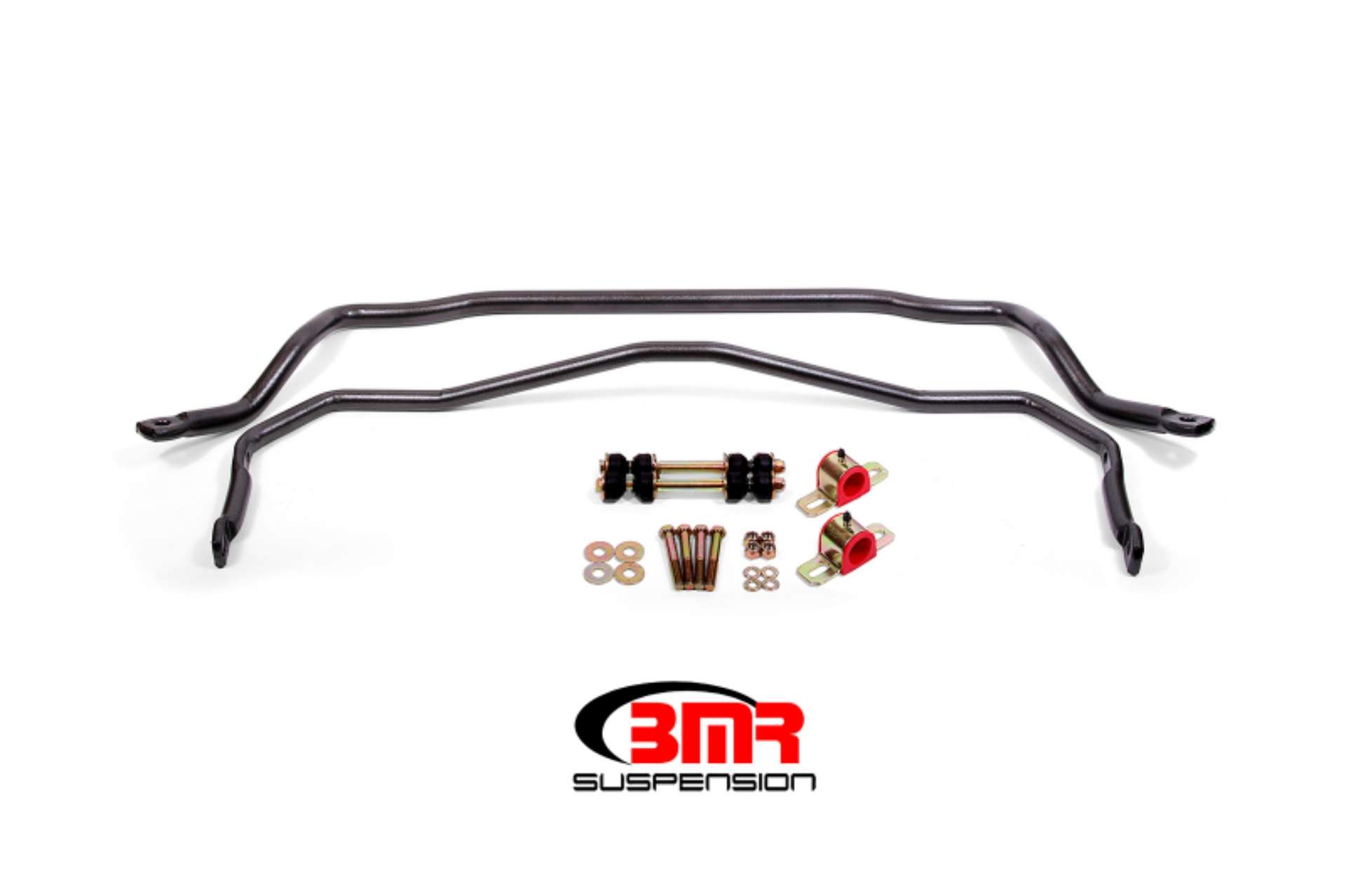 Picture of BMR 64-72 A-Body Front & Rear Sway Bar Kit w- Bushings - Black Hammertone