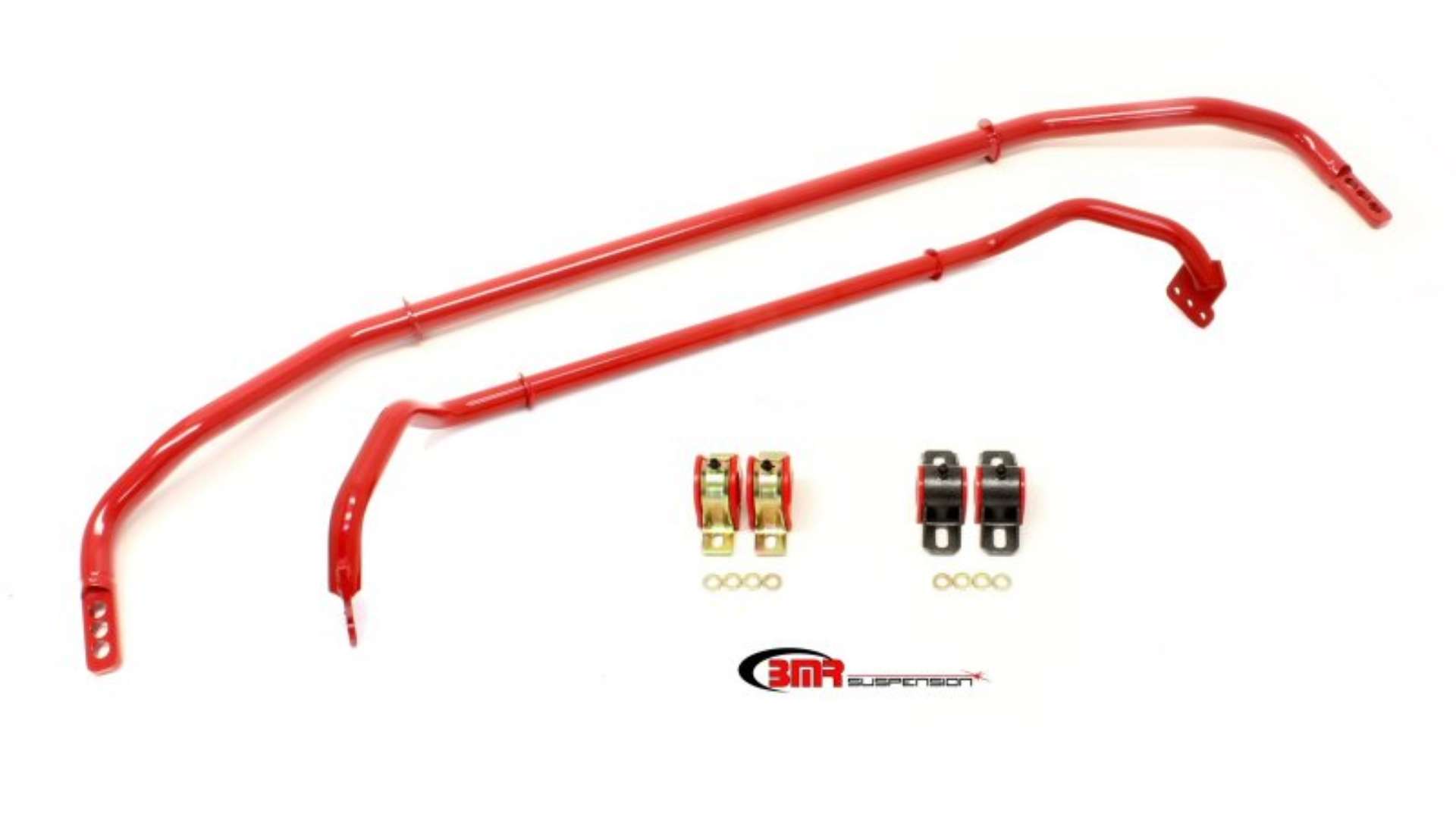 Picture of BMR 2012 5th Gen Camaro Front & Rear Sway Bar Kit w- Bushings - Red