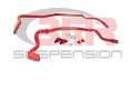 Picture of BMR 15-17 S550 Mustang Front & Rear Sway Bar Kit w- Bushings - Red