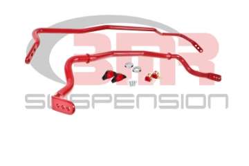 Picture of BMR 15-17 S550 Mustang Front & Rear Sway Bar Kit w- Bushings - Red