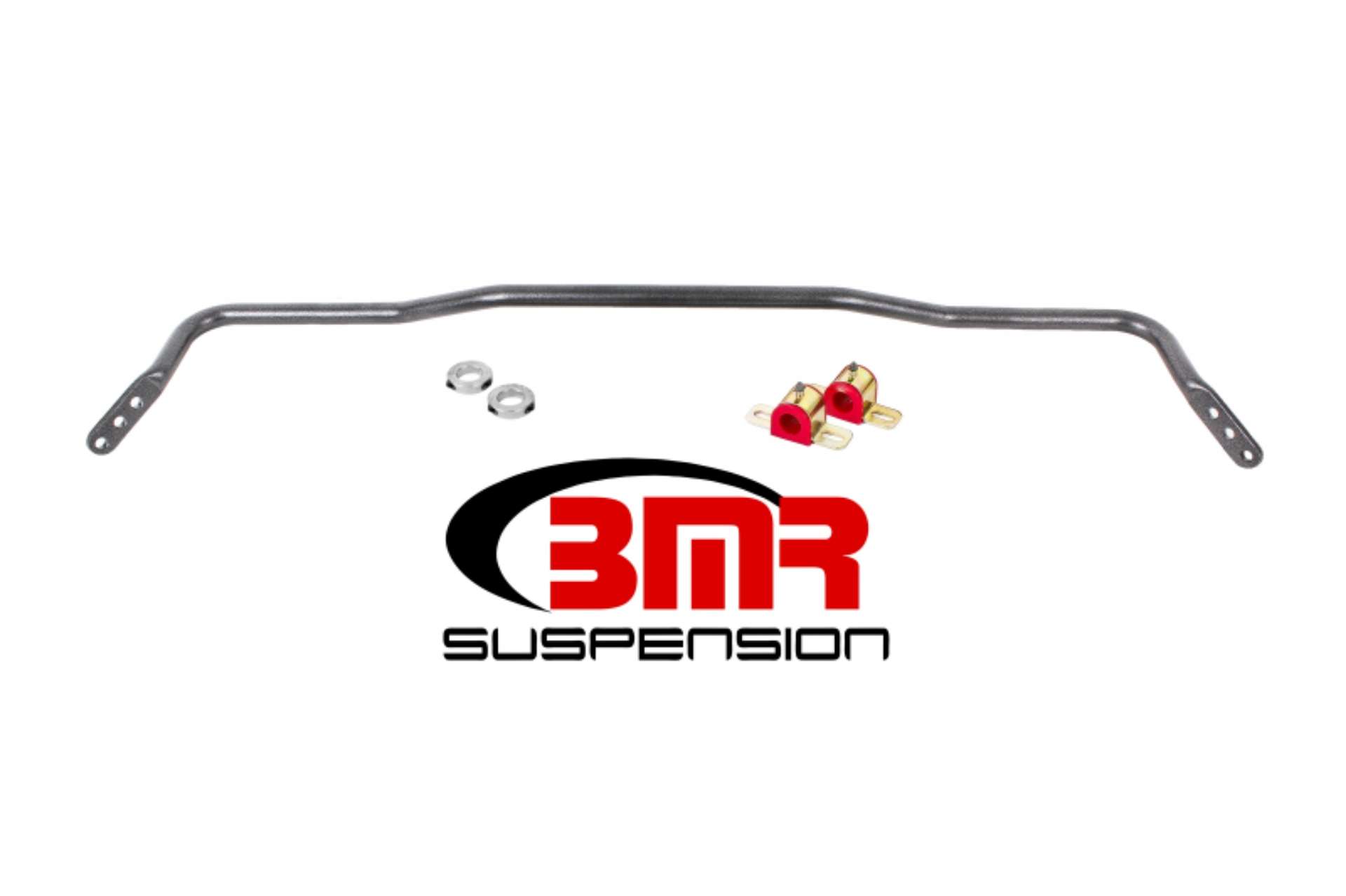 Picture of BMR 15-17 S550 Mustang Rear Hollow 25mm 3-Hole Adj- Sway Bar Kit - Black Hammertone