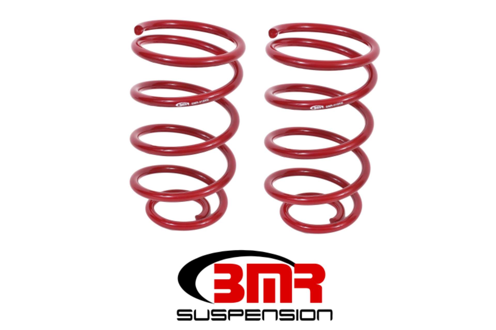 Picture of BMR 64-66 A-Body Rear Lowering Springs - Red