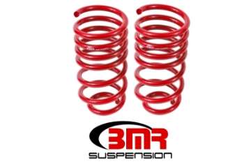 Picture of BMR 10-15 5th Gen Camaro V8 Rear Lowering Springs - Red