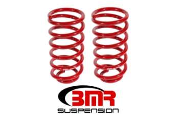 Picture of BMR 79-04 Fox Mustang Rear Lowering Springs - Red