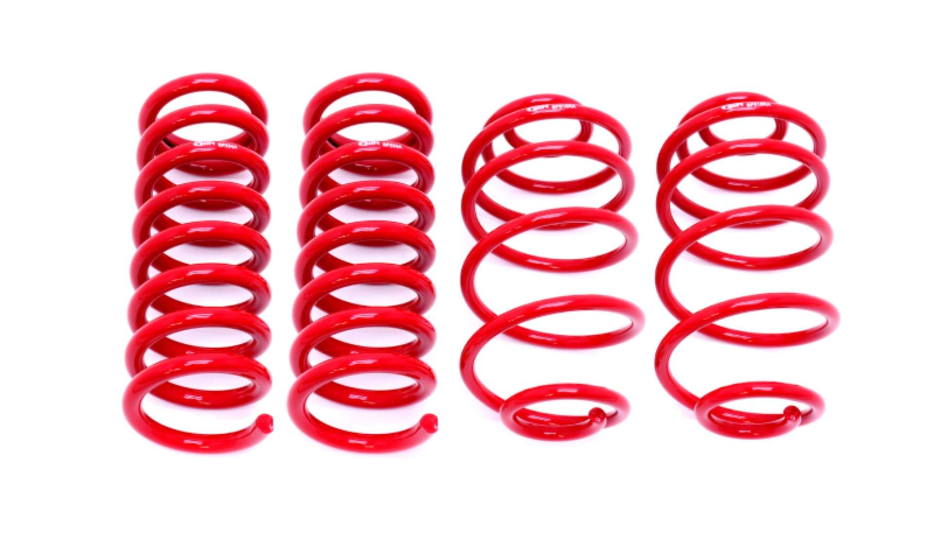 Picture of BMR 67-72 A-Body Lowering Spring Kit Set Of 4 - Red