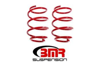 Picture of BMR 16-17 6th Gen Camaro V8 Front Performance Version Lowering Springs - Red