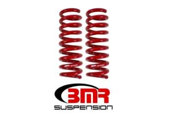 Picture of BMR 16-17 6th Gen Camaro V8 Rear Performance Version Lowering Springs - Red