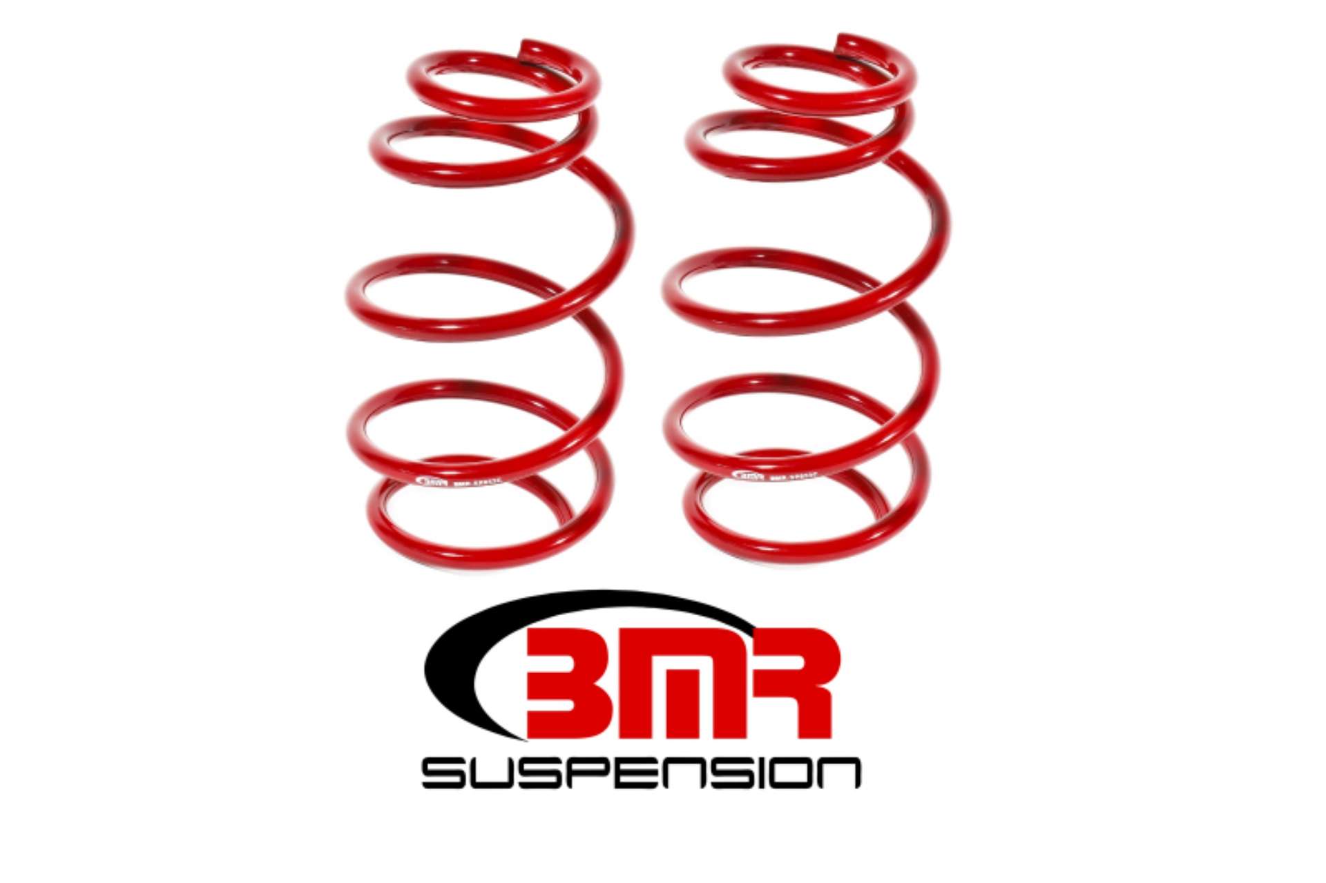 Picture of BMR 10-15 5th Gen Camaro V6 Front Lowering Springs - Red