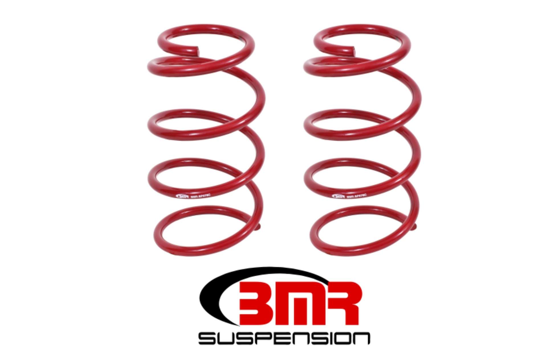 Picture of BMR 07-14 Shelby GT500 Front Drag Version Lowering Springs - Red