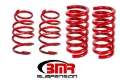 Picture of BMR 15-17 S550 Mustang Handling Version Lowering Springs Set Of 4 - Red