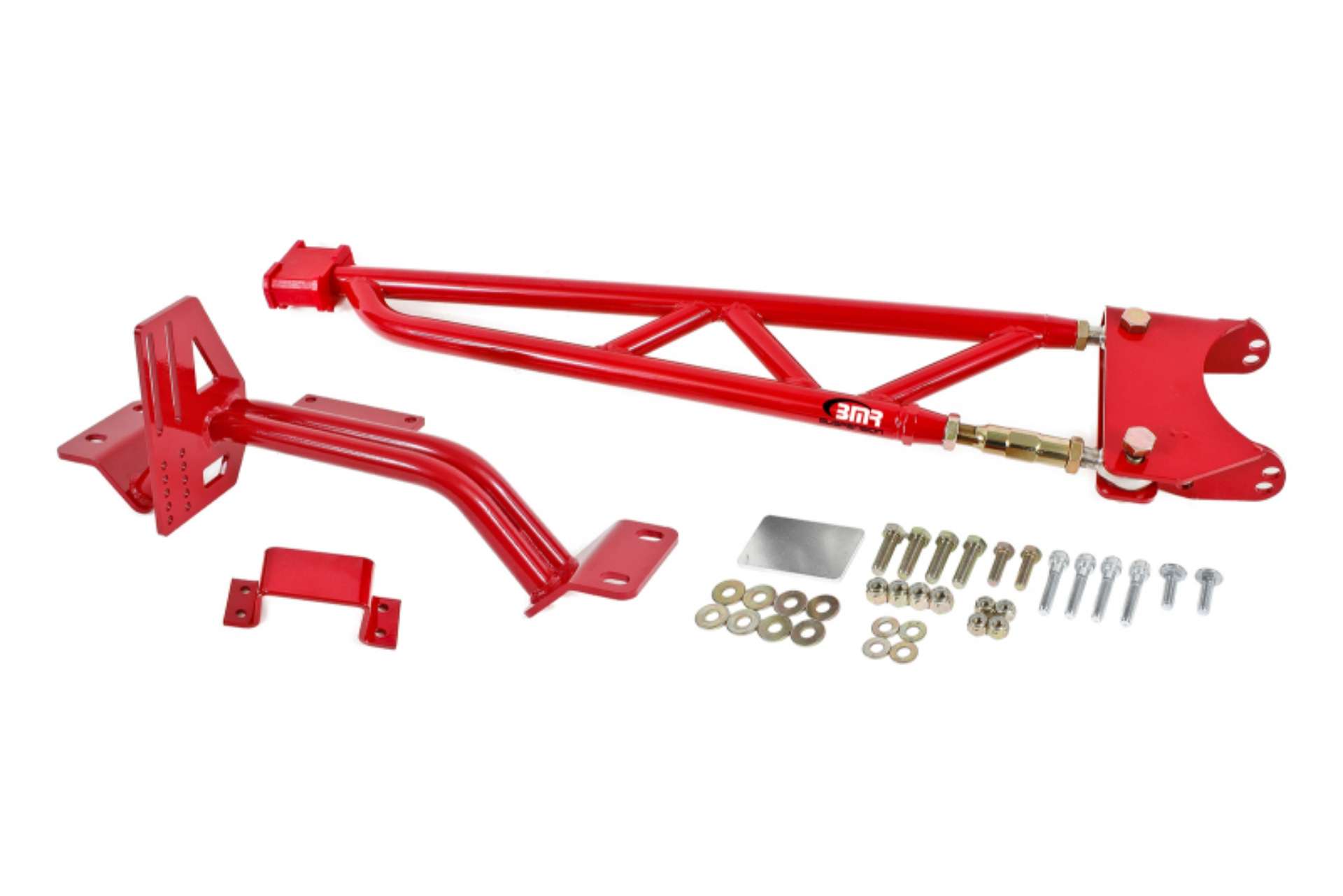 Picture of BMR 93-02 F-Body w-o DSL Torque Arm Tunnel Mount For Long Tube Headers - Red