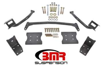 Picture of BMR 79-04 Fox Mustang Torque Box Reinforcement Plate KitTBR005H And TBR003H - Black Hammertone