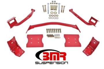 Picture of BMR 79-04 Fox Mustang Torque Box Reinforcement Plate KitTBR005R And TBR003R - Red