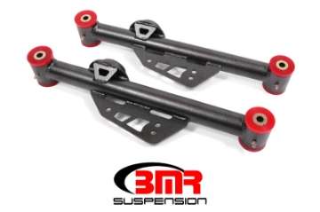 Picture of BMR 79-98 Fox Mustang Non-Adj- Lower Control Arms Polyurethane - Black Hammertone