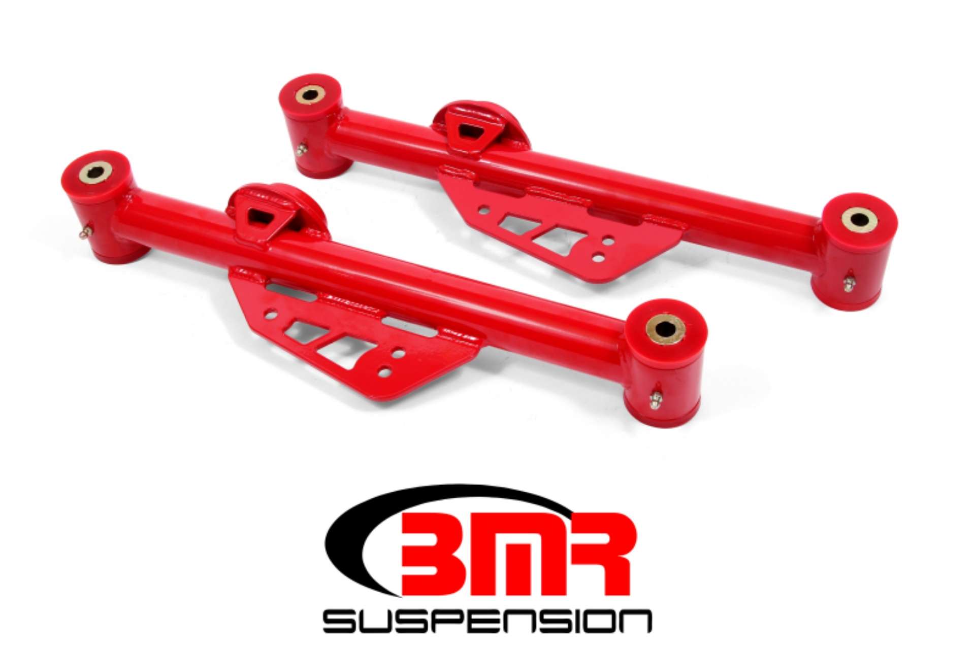 Picture of BMR 79-98 Fox Mustang Non-Adj- Lower Control Arms Polyurethane - Red