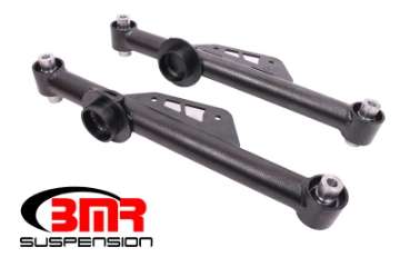 Picture of BMR 79-98 Fox Mustang Non-Adj- Lower Control Arms w- Spherical Bearings - Black Hammertone