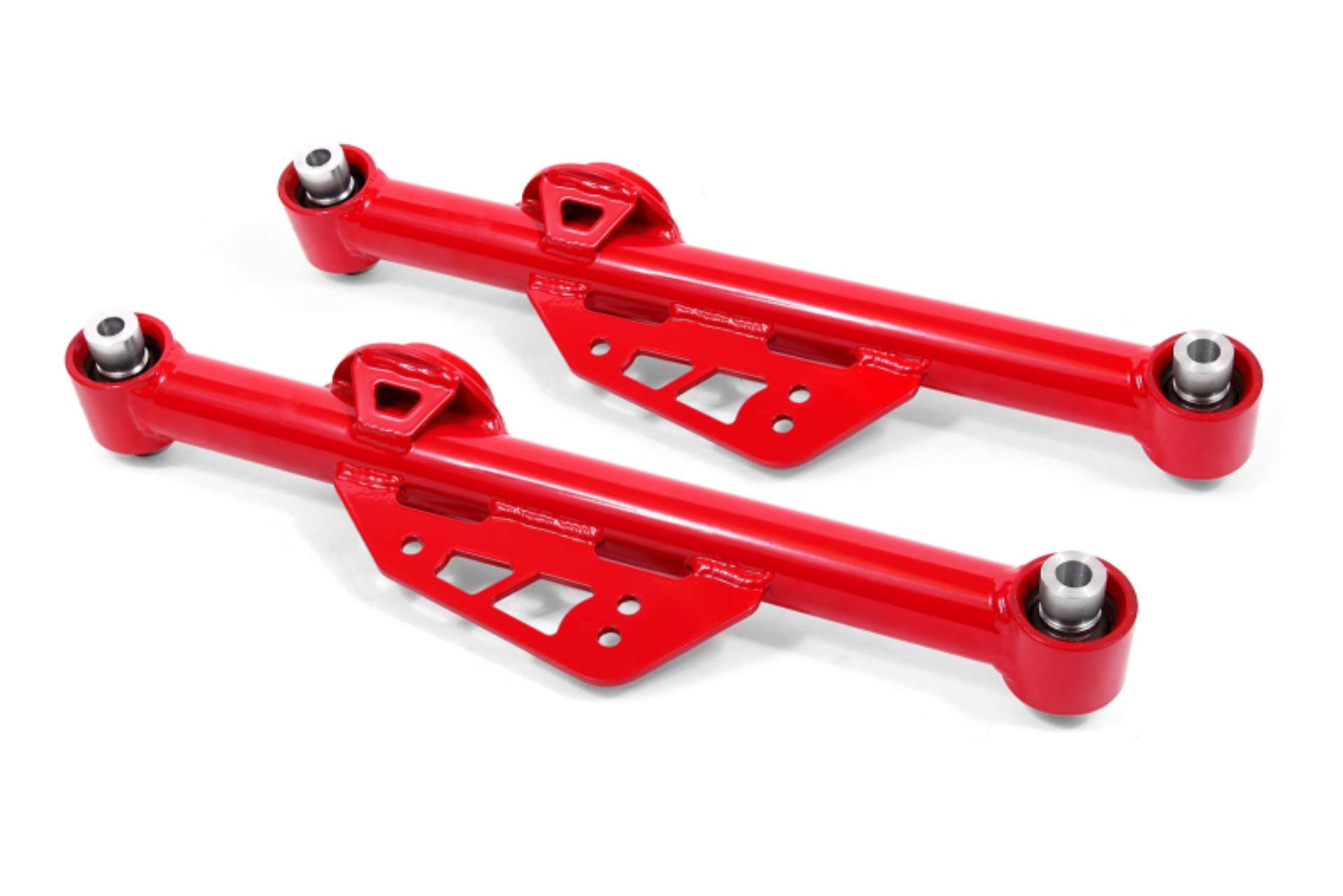 Picture of BMR 99-04 Mustang Non-Adj- Lower Control Arms w- Spherical Bearings - Red