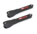 Picture of BMR 10-15 5th Gen Camaro Rear Non-Adj- Trailing Arms w- Spherical Bearings - Black Hammertone