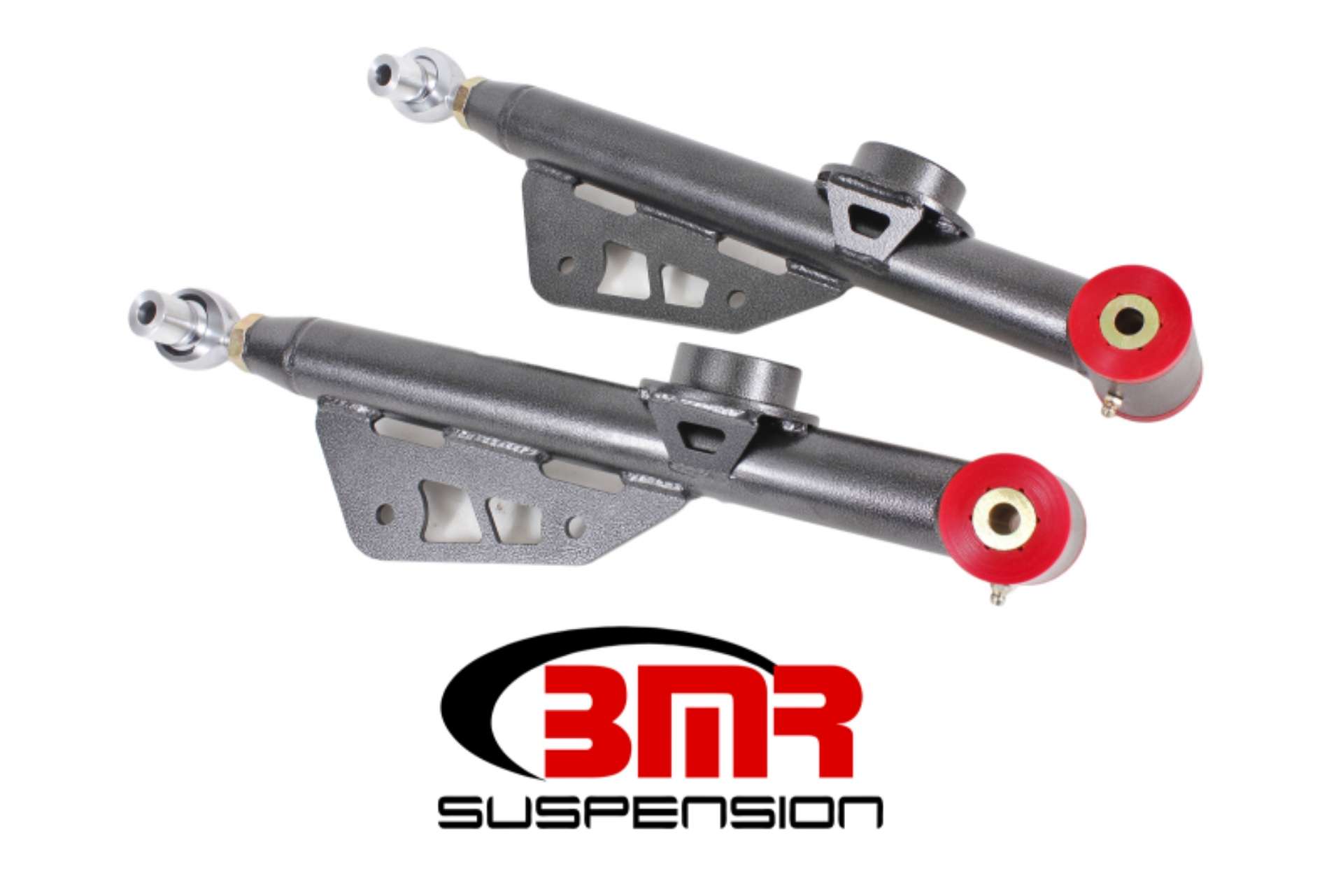 Picture of BMR 99-04 Mustang Single Adj- Lower Control Arms - Rod End Polyurethane - Black Hammertone