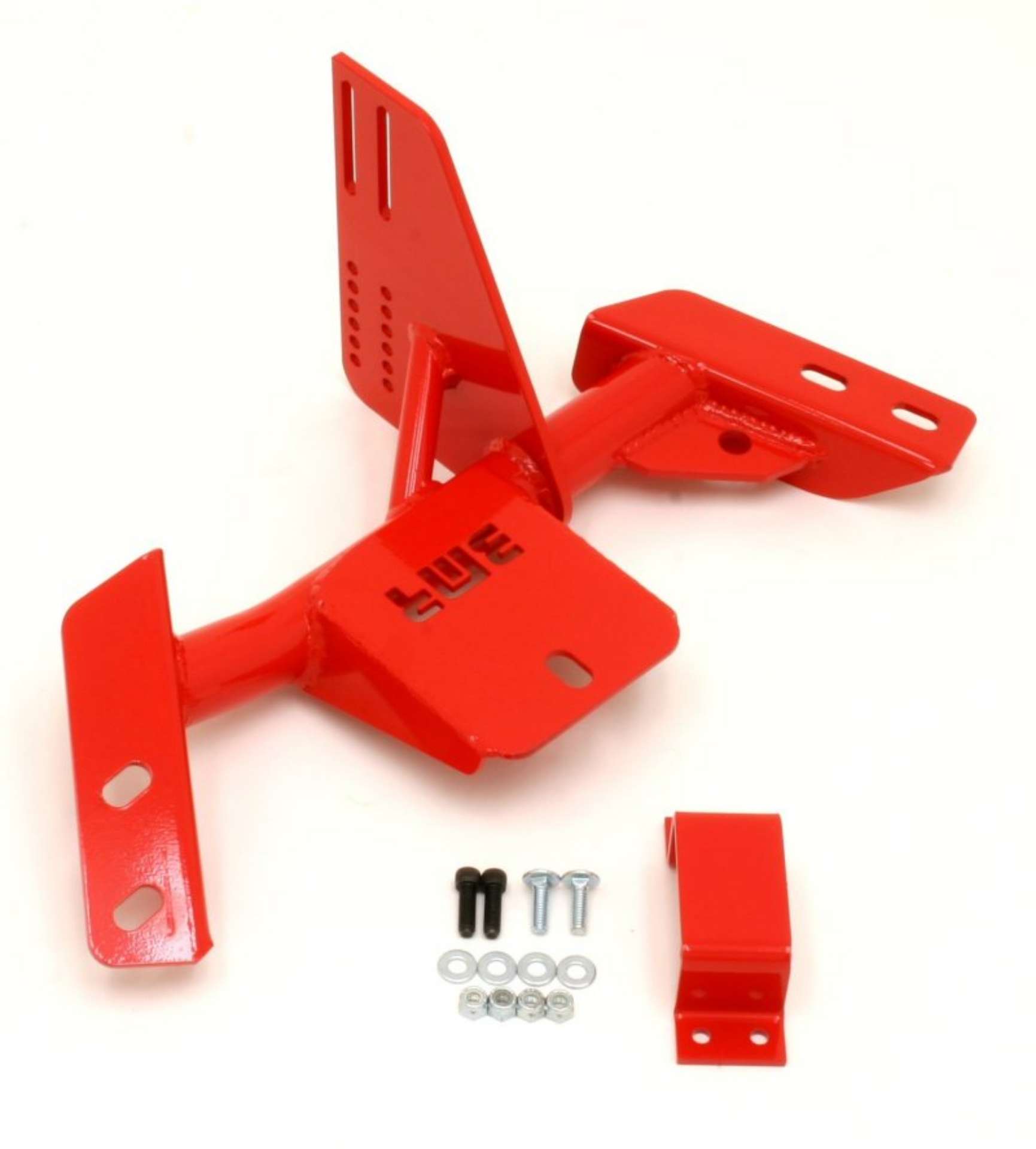 Picture of BMR 84-92 3rd Gen F-Body Torque Arm Relocation Crossmember TH350 - PG - Red