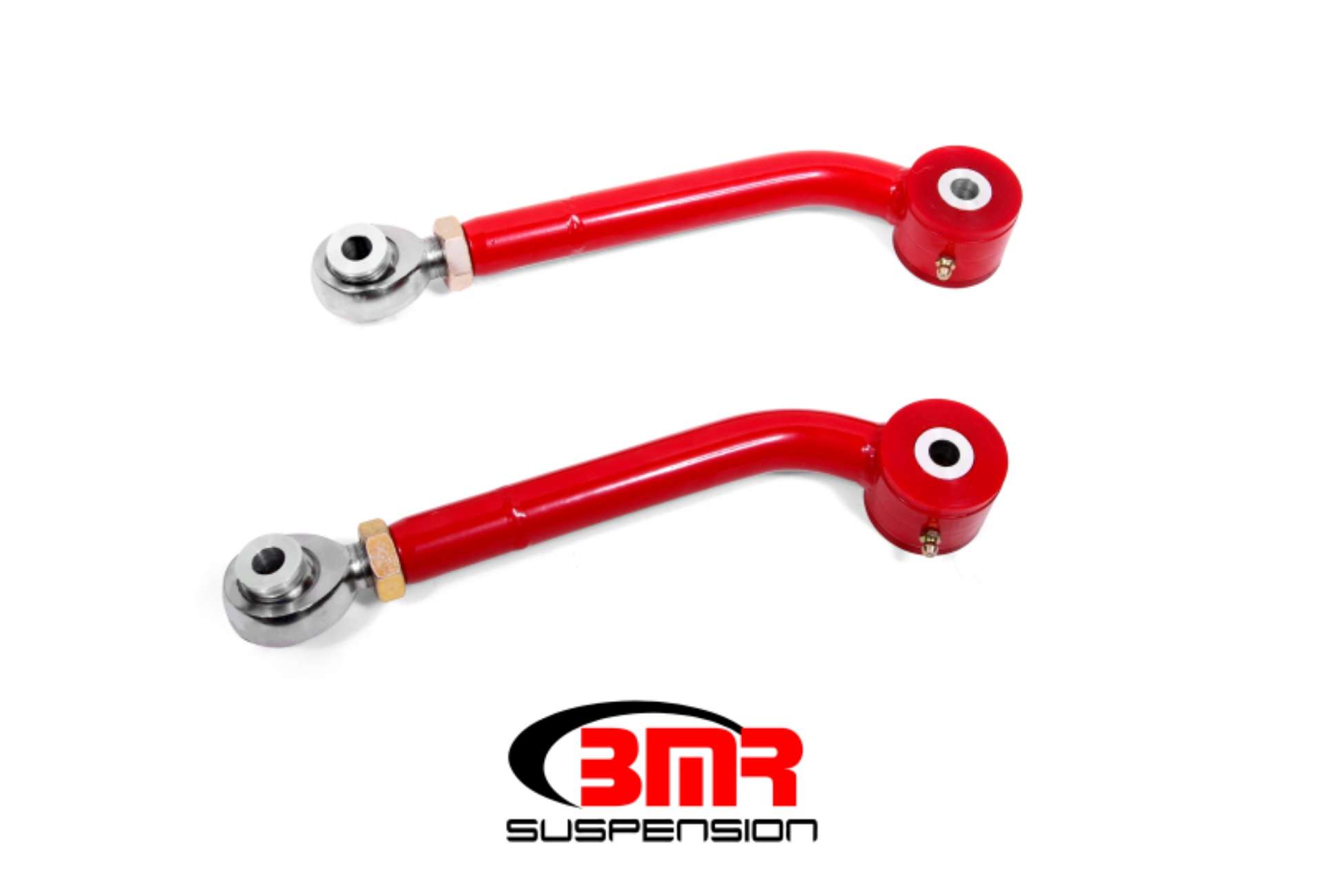 Picture of BMR 08-17 Challenger Upper Trailing Arms w- Single Adj- Poly-Rod Ends - Red