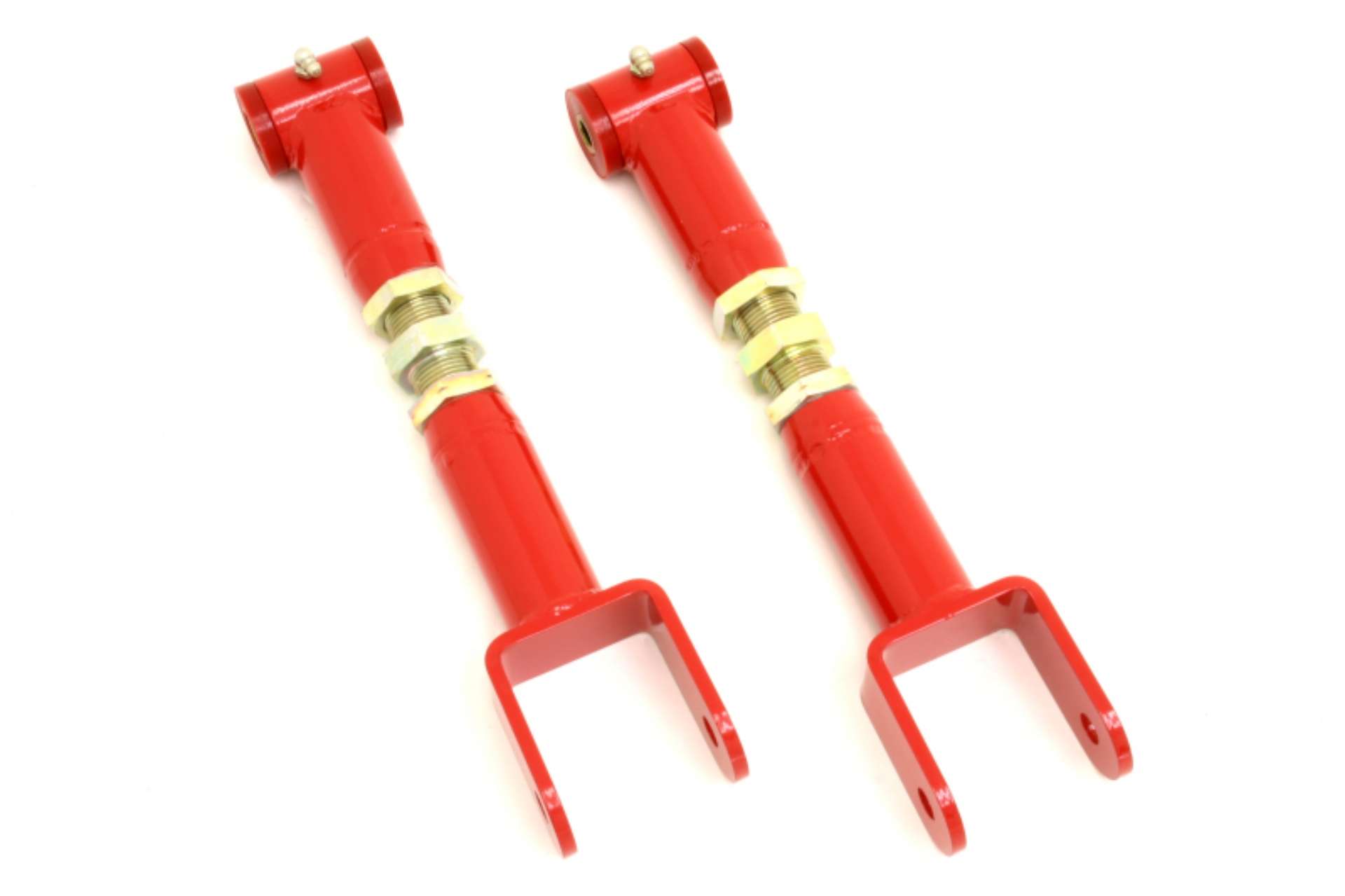 Picture of BMR 64-67 A-Body Upper Control Arms On-Car Adj- Polyurethane - Red