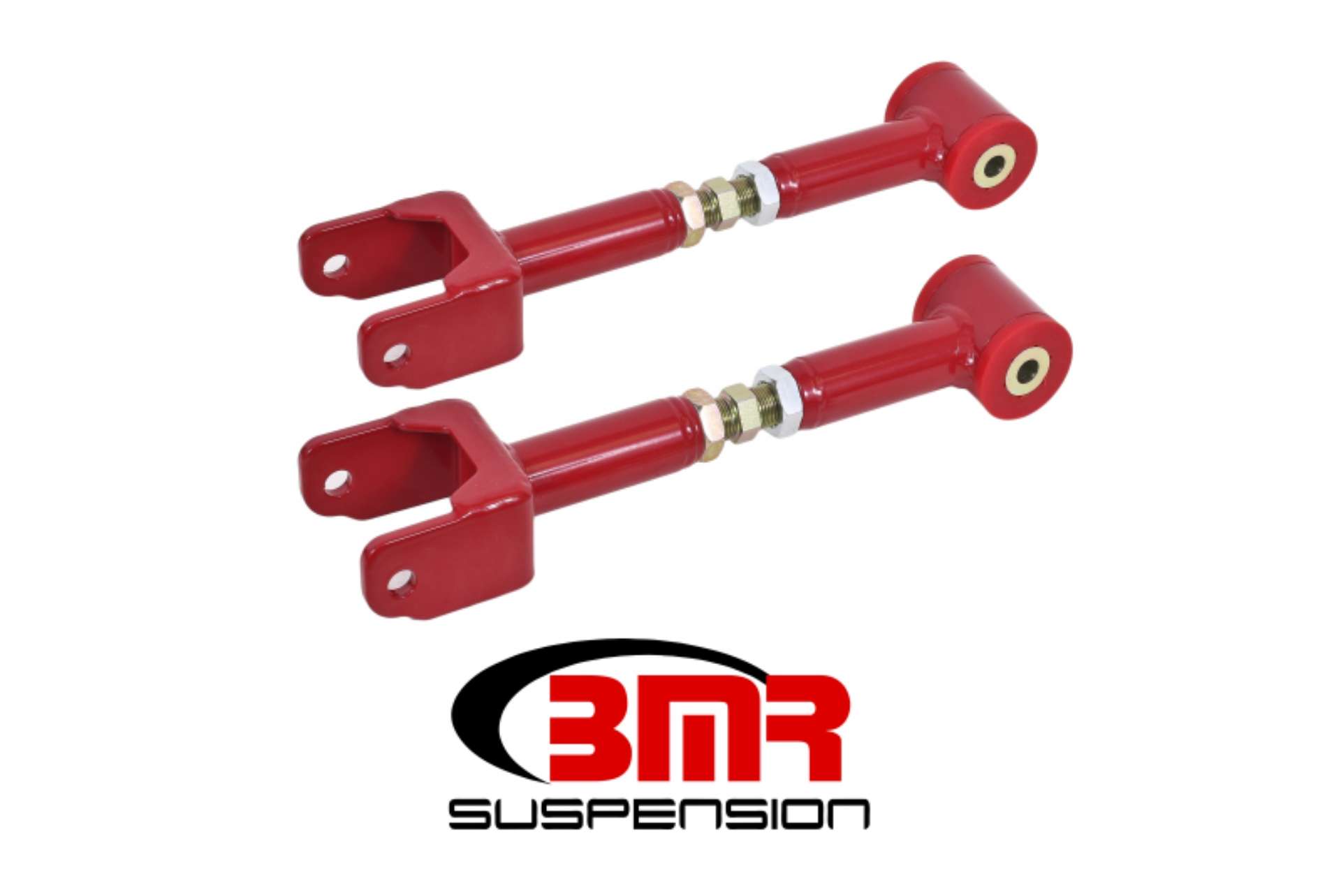 Picture of BMR 64-67 A-Body Upper Control Arms On-Car Adj- Polyurethane - Red