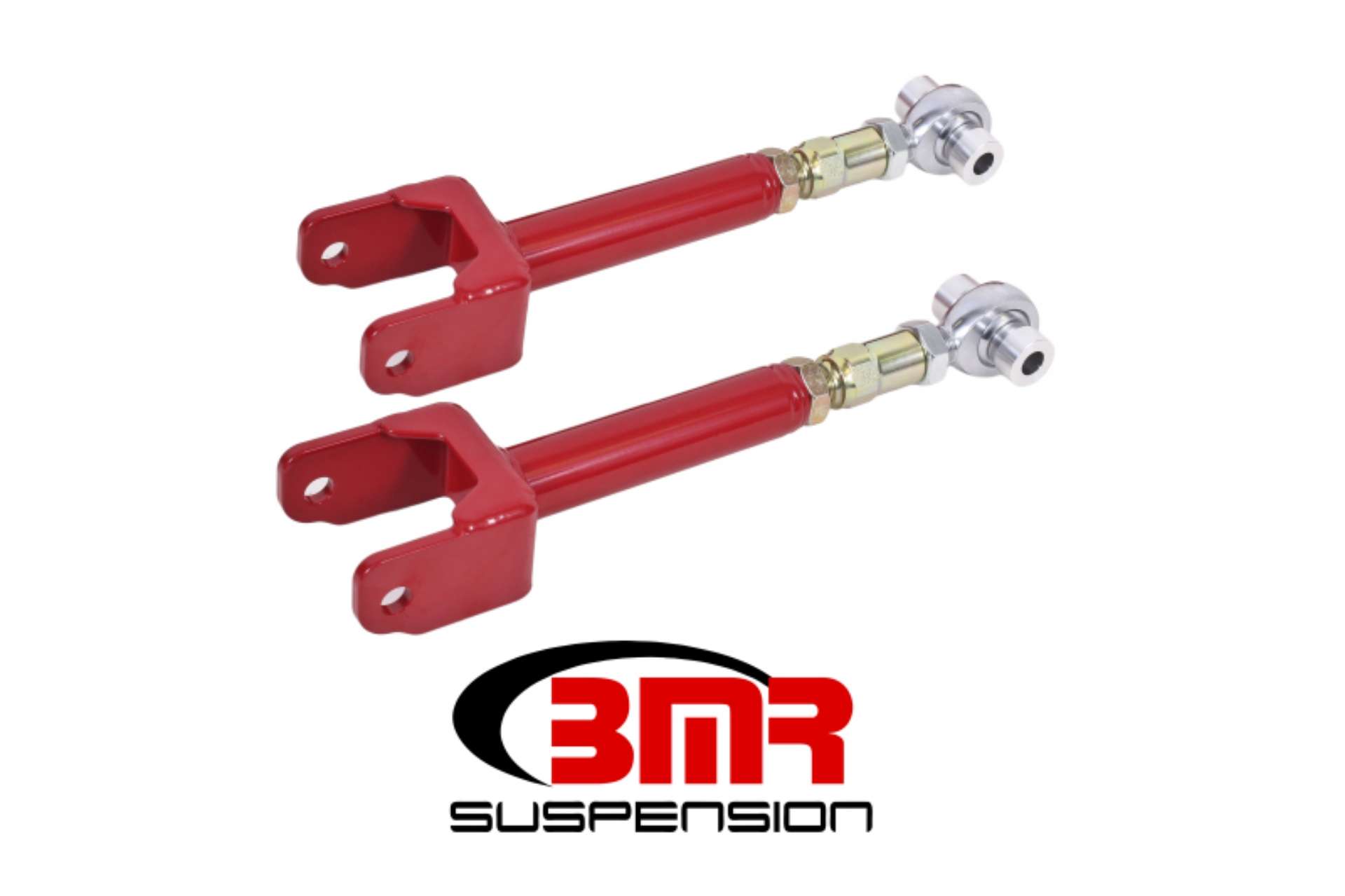 Picture of BMR 64-67 A-Body Upper Control Arms On-Car Adj- Rod Ends - Red