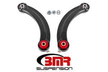Picture of BMR 15-17 S550 Mustang Fixed Billet Aluminum Camber Link Poly-Bearing - Black