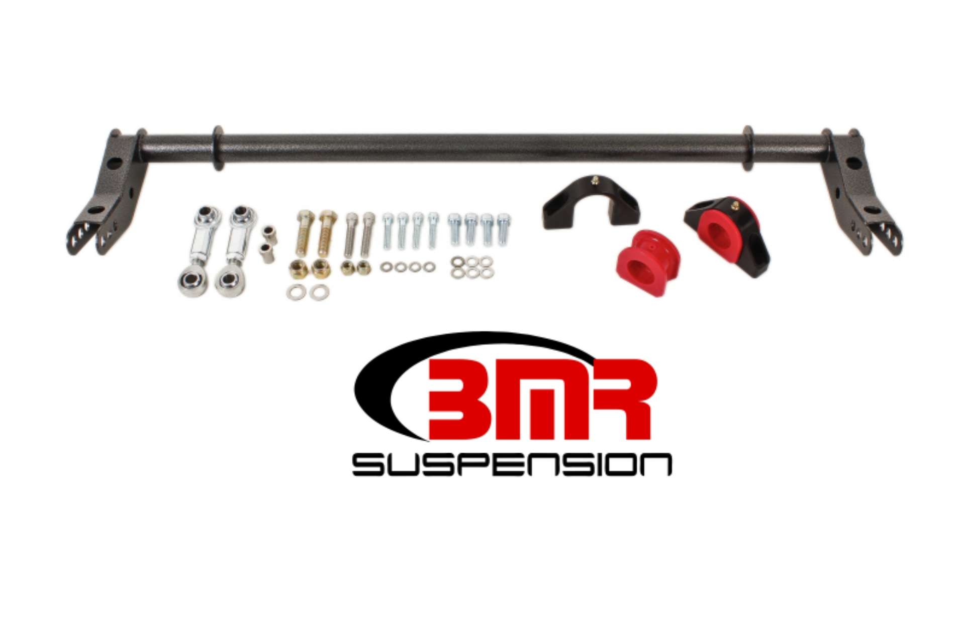 Picture of BMR 10-15 5th Gen Camaro Rear Hollow 1-375in Xtreme Anti-Roll Kit - Black Hammertone